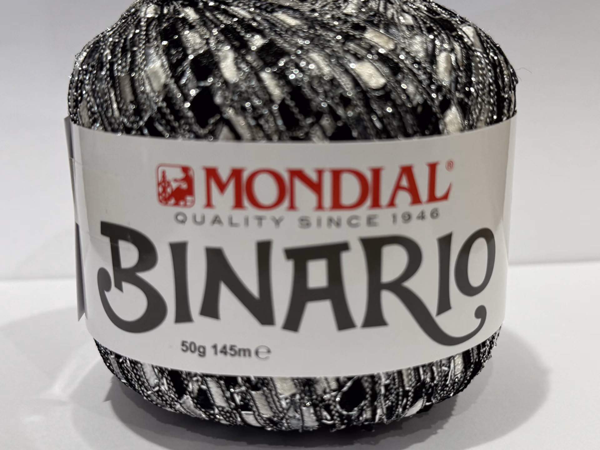 IMG_3634 BINARIO sort/lysgrå/hvit med Glitz - Bilde 2