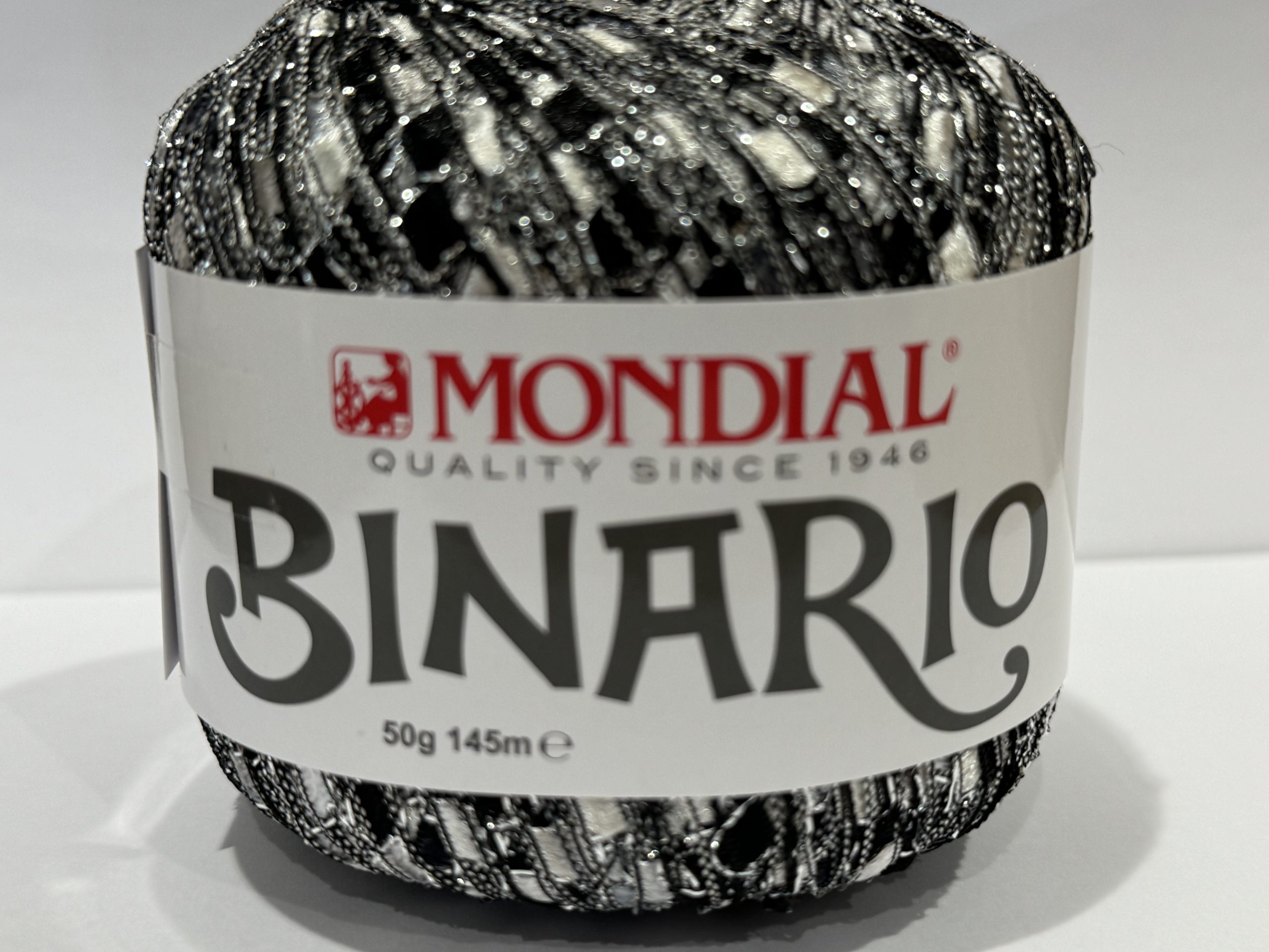 IMG_3634 BINARIO sort/lysgrå/hvit med Glitz - Bilde 2