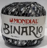 BINARIO Sort/Marine/Lysblå/Hvit med Glitz - Bilde 2