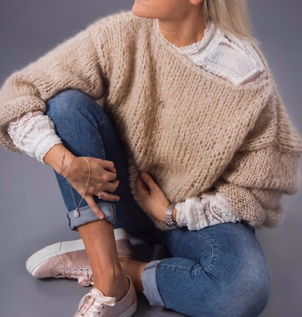 Niri sweater Knitteriet Lane Mondial NIRI sweater - Bilde 4