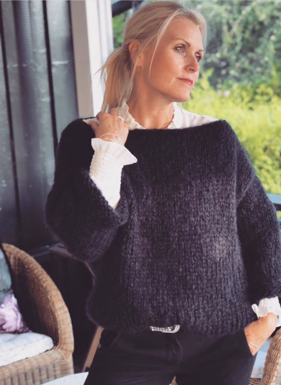 Niri sweater Knitteriet Lane Mondial (5) NIRI sweater - Bilde 3