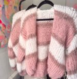 LINN cardigan rosa - Bilde 5
