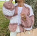 LINN cardigan rosa - Bilde 3