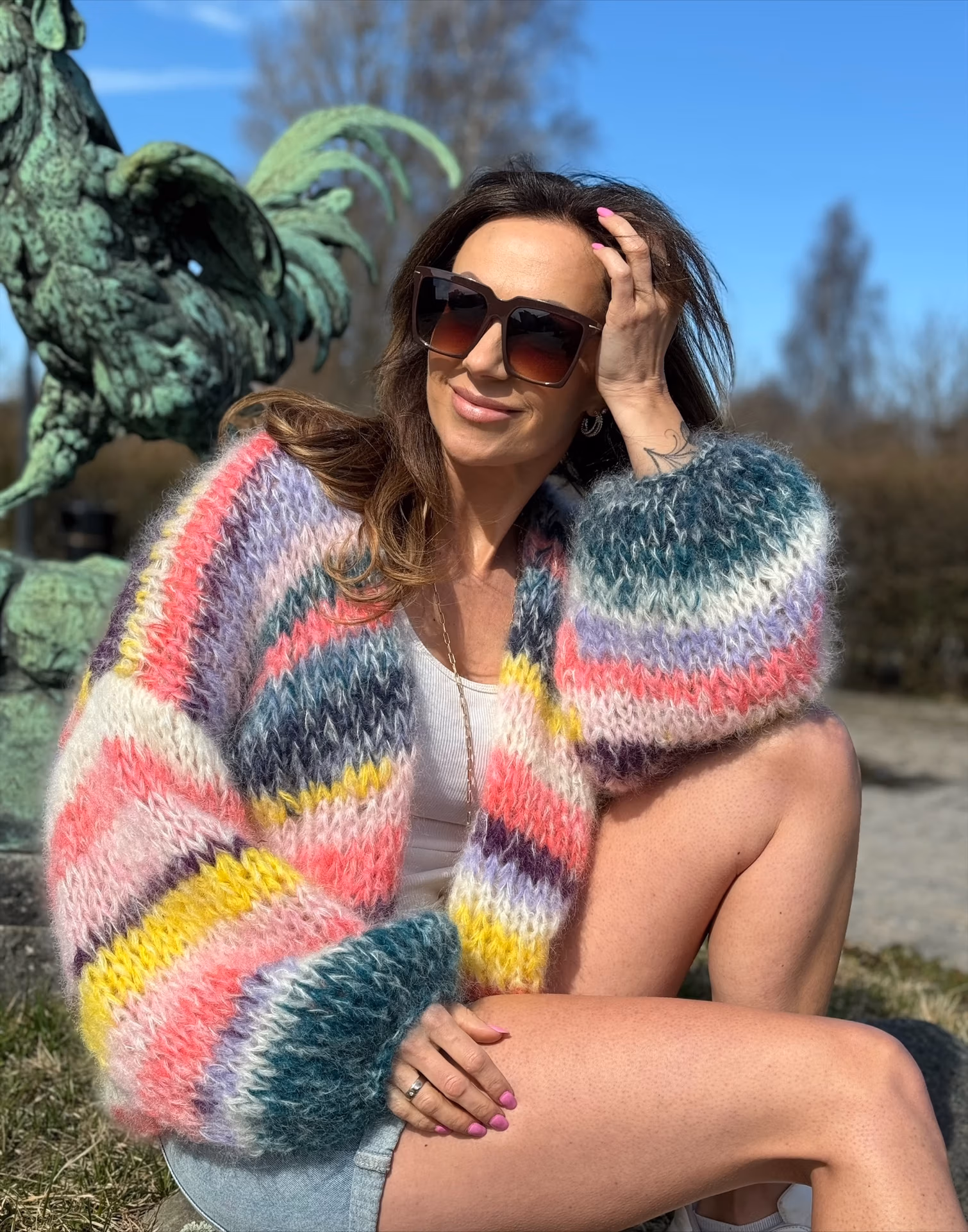 processed-57883278-DD4A-4931-AC13-E1901EDF371B FRANNY cardigan - Bilde 1
