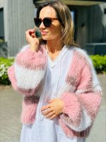 LINN cardigan rosa - Bilde 7