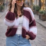 LINN cardigan bomber