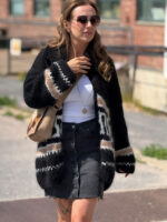 WOODY cardigan - sort