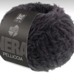 Lana Grossa PELLICCIA Mørk grå no 7
